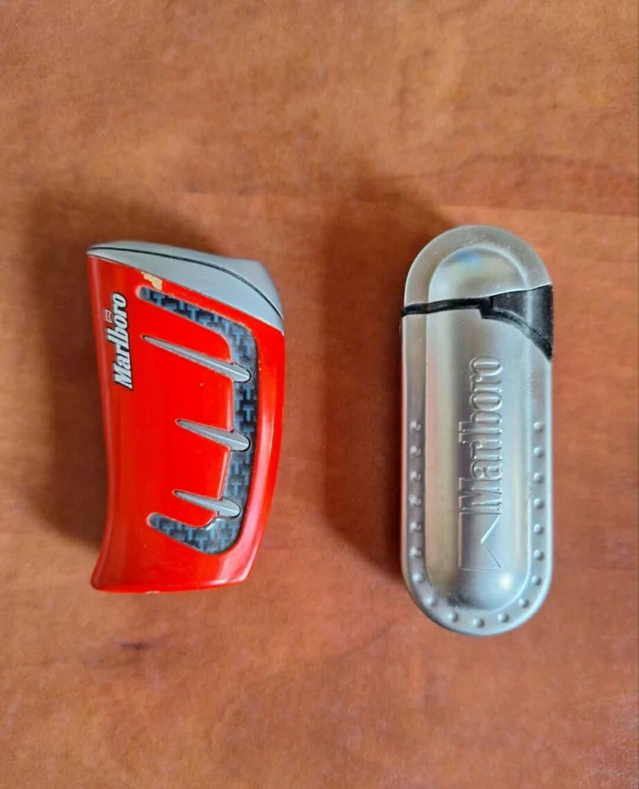Vintage Σετ 2 Marlboro αναπτηρες