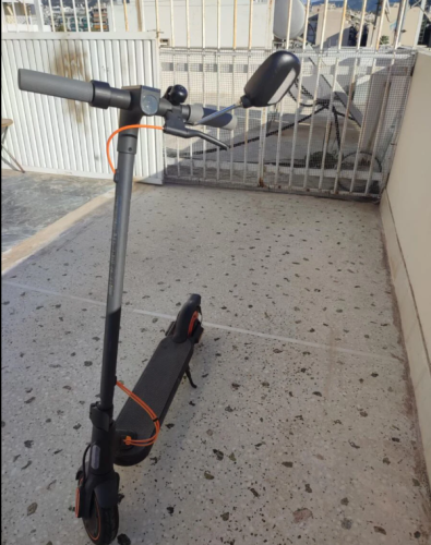 Xiaomi Scooter 4 Go - Σαν Καινούργιο, 13kg, με Καθρέφτη & Φώτα LED