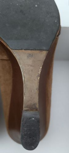 Καφέ παπούτσια Massimo Dutti