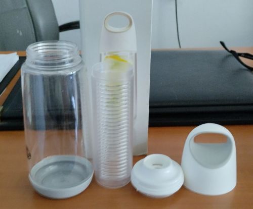 XD Design Bopp Fruit Bottle 650ml Tritan BPA Free Παγούρι Έγχυσης Φρούτων Νέο