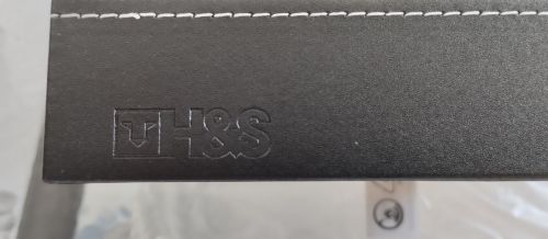 H&S Watch Storage Box 10 Θέσεων Premium Total Black - Με τζάμι - Καινούργιο