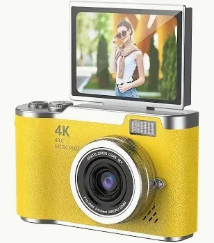 Φωτογραφική Μηχανή CCD 4K Με Οθόνη Ανακλινόμενη Και Ανάλυση 48MP Andowl NO.C13