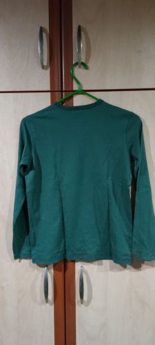United Colors of Benetton μπλούζα μακρυμάνικη, πράσινη, μέγεθος XL 150