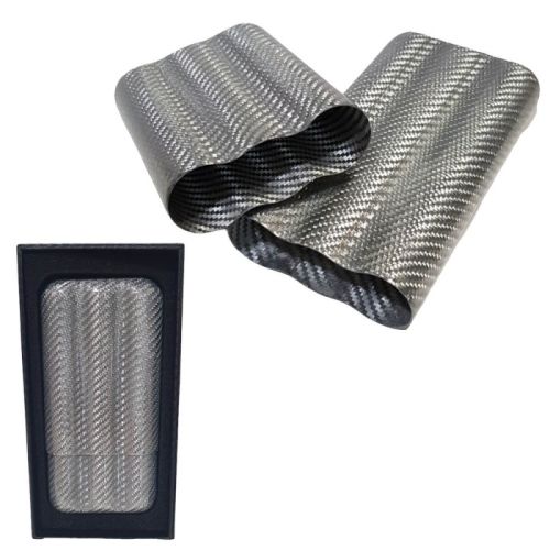 SILVER Πουροθήκη Carbon για 3 πούρα
