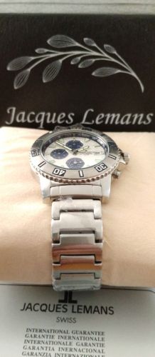 Jacques Lemans Chronograph Swiss Cased - Καινούργιο