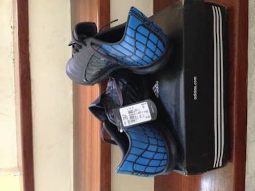Adidas F10+ Spider TRX TF, US 10.5, black-blue