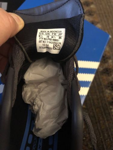 Adidas F10+ Spider TRX TF, US 10.5, black-blue