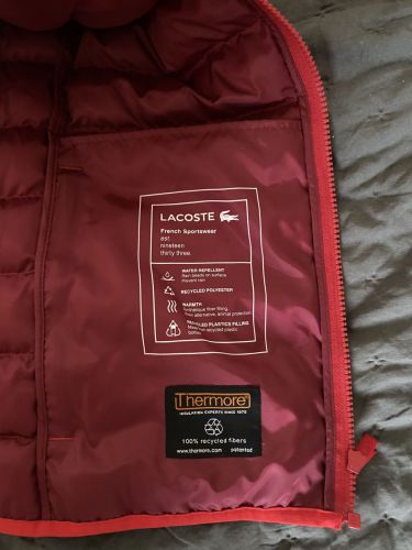 Men’s Lacoste Quilted Hooded shirt Jacket/ Αντρικό μπουφάν