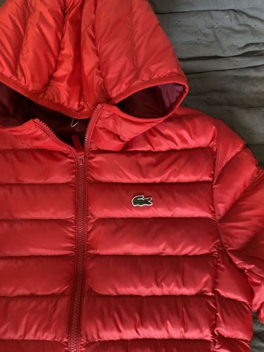 Men’s Lacoste Quilted Hooded shirt Jacket/ Αντρικό μπουφάν