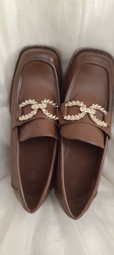 Καφέ Δερμάτινα Loafers / Μοκασίνια
