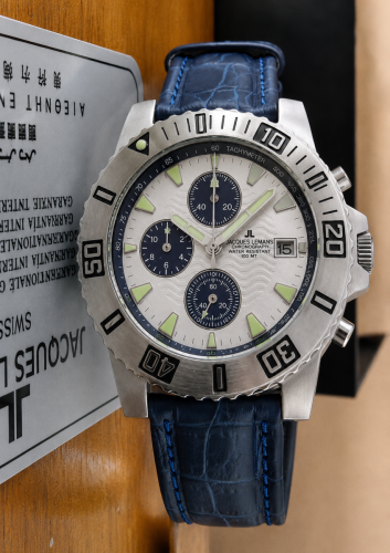 Jacques Lemans Chronograph Swiss Cased - Καινούργιο