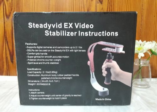 Steadyvid EX σταθεροποιητής κάμερας, καινούριος στο κουτί του